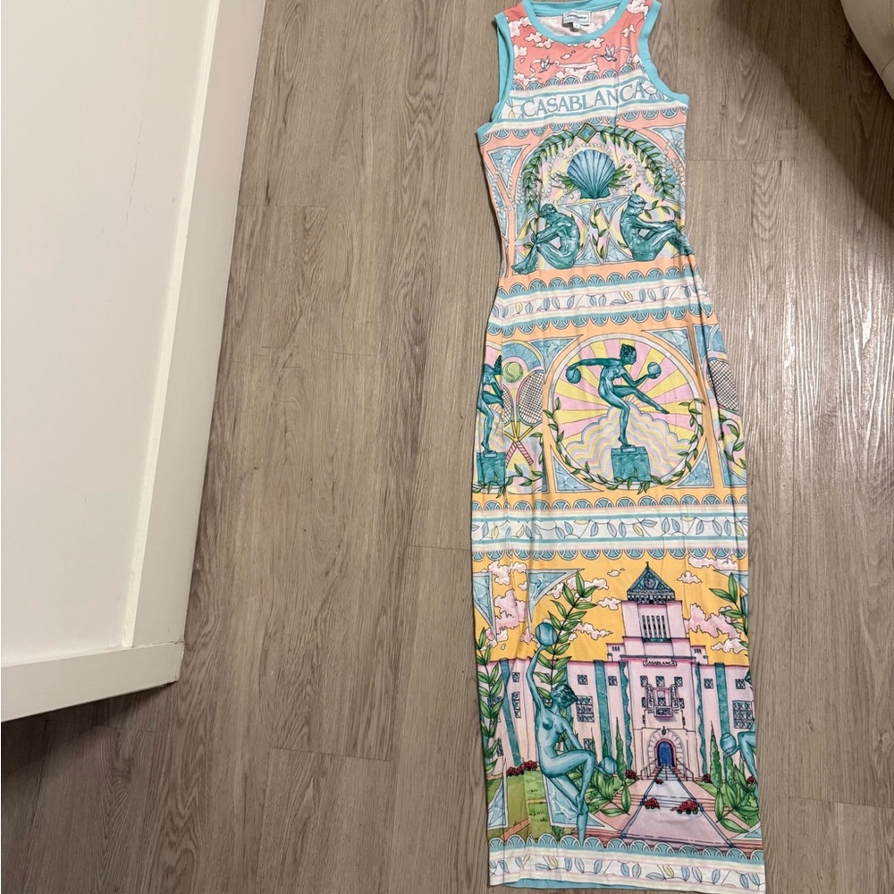 Casablanca Multicolor Maxi Dress